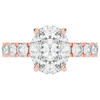 4.35CT.TW OVAL LAB DIAMOND ENGAGEMENT RING - Nazarelle