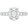 4.35CT.TW OVAL LAB DIAMOND ENGAGEMENT RING - Nazarelle