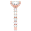 4.35CT.TW RADIANT LAB DIAMOND ENGAGEMENT RING - Nazarelle