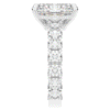 4.35CT.TW RADIANT LAB DIAMOND ENGAGEMENT RING - Nazarelle