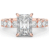 4.35CT.TW RADIANT LAB DIAMOND ENGAGEMENT RING - Nazarelle