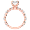 4.35CT.TW RADIANT LAB DIAMOND ENGAGEMENT RING - Nazarelle