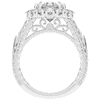 5.75CT.TW OVAL LAB DIAMOND HALO ENGAGEMENT RING - Nazarelle