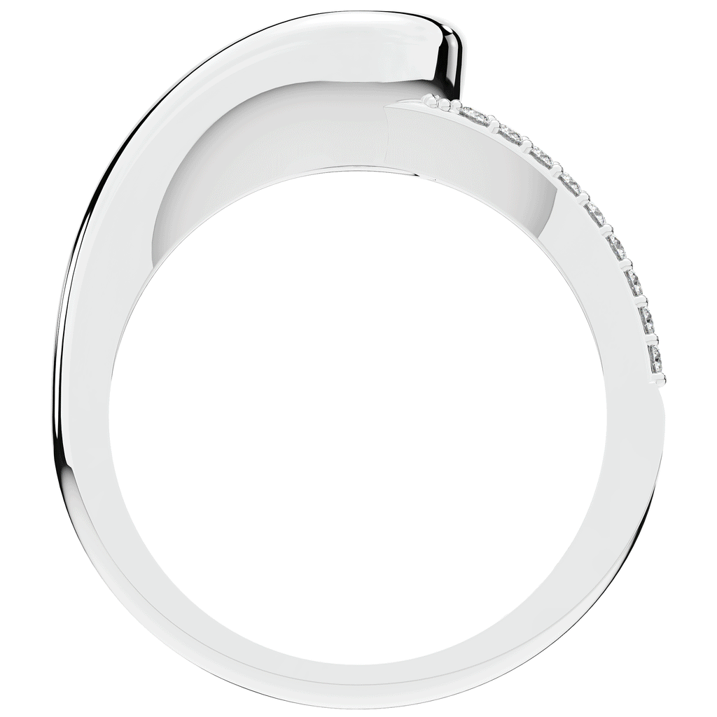 1.10CT.TW ROUND LAB DIAMOND SOLITAIRE ENGAGEMENT RING - Nazarelle