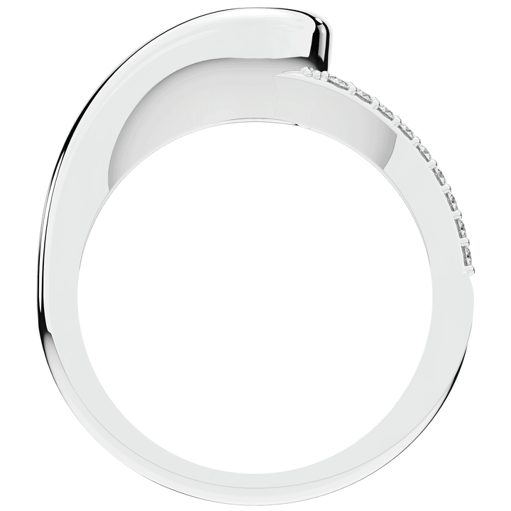 1.10CT.TW ROUND LAB DIAMOND SOLITAIRE ENGAGEMENT RING - Nazarelle