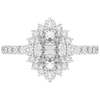 2.80CT.TW OVAL LAB DIAMOND HALO ENGAGEMENT RING - Nazarelle