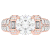 4.75CT.TW ROUND LAB DIAMOND ENGAGEMENT RING - Nazarelle