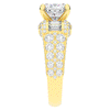 4.75CT.TW CUSHION LAB DIAMOND ENGAGEMENT RING - Nazarelle