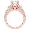 4.75CT.TW CUSHION LAB DIAMOND ENGAGEMENT RING - Nazarelle