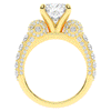 4.75CT.TW CUSHION LAB DIAMOND ENGAGEMENT RING - Nazarelle