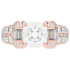 4.75CT.TW CUSHION LAB DIAMOND ENGAGEMENT RING - Nazarelle