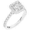 2.75CT.TW ASSCHER LAB DIAMOND HALO ENGAGEMENT RING - Nazarelle