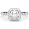 2.75CT.TW ASSCHER LAB DIAMOND HALO ENGAGEMENT RING - Nazarelle