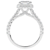 2.75CT.TW ASSCHER LAB DIAMOND HALO ENGAGEMENT RING - Nazarelle