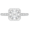 2.75CT.TW ASSCHER LAB DIAMOND HALO ENGAGEMENT RING - Nazarelle