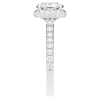 2.75CT.TW CUSHION LAB DIAMOND HALO ENGAGEMENT RING - Nazarelle