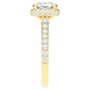 2.75CT.TW CUSHION LAB DIAMOND HALO ENGAGEMENT RING - Nazarelle