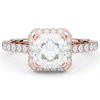 2.75CT.TW CUSHION LAB DIAMOND HALO ENGAGEMENT RING - Nazarelle