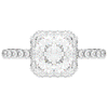 2.75CT.TW CUSHION LAB DIAMOND HALO ENGAGEMENT RING - Nazarelle