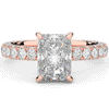 3.00CT.TW RADIANT LAB DIAMOND ENGAGEMENT RING - Nazarelle
