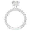 3.00CT.TW RADIANT LAB DIAMOND ENGAGEMENT RING - Nazarelle