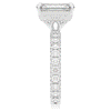 3.00CT.TW EMERALD CUT LAB DIAMOND ENGAGEMENT RING - Nazarelle