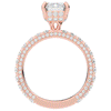 3.00CT.TW EMERALD CUT LAB DIAMOND ENGAGEMENT RING - Nazarelle