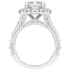 8.00CT.TW EMERALD CUT LAB DIAMOND HALO ENGAGEMENT RING - Nazarelle