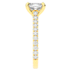 2.40CT.TW ASSCHER LAB DIAMOND ENGAGEMENT RING - Nazarelle