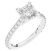 2.40CT.TW ASSCHER LAB DIAMOND ENGAGEMENT RING - Nazarelle
