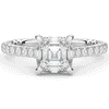 2.40CT.TW ASSCHER LAB DIAMOND ENGAGEMENT RING - Nazarelle