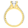 2.40CT.TW ASSCHER LAB DIAMOND ENGAGEMENT RING - Nazarelle