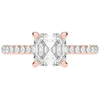 2.40CT.TW ASSCHER LAB DIAMOND ENGAGEMENT RING - Nazarelle