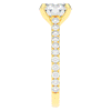 2.40CT.TW ROUND LAB DIAMOND ENGAGEMENT RING - Nazarelle