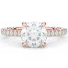 2.40CT.TW ROUND LAB DIAMOND ENGAGEMENT RING - Nazarelle