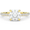 2.40CT.TW ROUND LAB DIAMOND ENGAGEMENT RING - Nazarelle