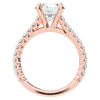 2.40CT.TW ROUND LAB DIAMOND ENGAGEMENT RING - Nazarelle