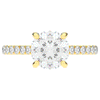 2.40CT.TW ROUND LAB DIAMOND ENGAGEMENT RING - Nazarelle