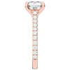 2.40CT.TW CUSHION LAB DIAMOND ENGAGEMENT RING - Nazarelle