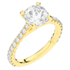 2.40CT.TW CUSHION LAB DIAMOND ENGAGEMENT RING - Nazarelle