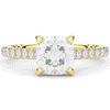 2.40CT.TW CUSHION LAB DIAMOND ENGAGEMENT RING - Nazarelle