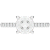 2.40CT.TW CUSHION LAB DIAMOND ENGAGEMENT RING - Nazarelle