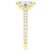 2.40CT.TW OVAL LAB DIAMOND ENGAGEMENT RING - Nazarelle