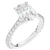 2.40CT.TW OVAL LAB DIAMOND ENGAGEMENT RING - Nazarelle