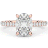 2.40CT.TW OVAL LAB DIAMOND ENGAGEMENT RING - Nazarelle