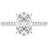 2.40CT.TW OVAL LAB DIAMOND ENGAGEMENT RING - Nazarelle