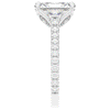 2.70CT.TW RADIANT LAB DIAMOND SOLITAIRE ENGAGEMENT RING - Nazarelle