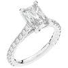 2.70CT.TW RADIANT LAB DIAMOND SOLITAIRE ENGAGEMENT RING - Nazarelle