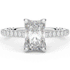 2.70CT.TW RADIANT LAB DIAMOND SOLITAIRE ENGAGEMENT RING - Nazarelle