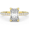 2.70CT.TW RADIANT LAB DIAMOND SOLITAIRE ENGAGEMENT RING - Nazarelle